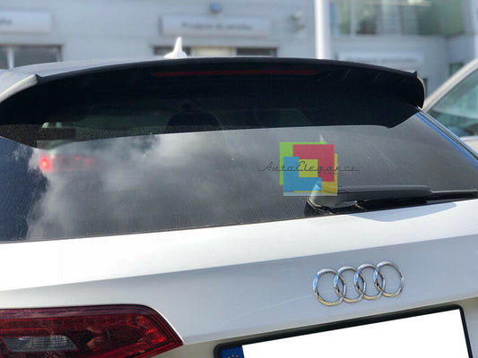 SPOILER POSTERIORE SUL TETTO AUDI A3 8V SPORTBACK 2012+ LOOK S3 SLINE