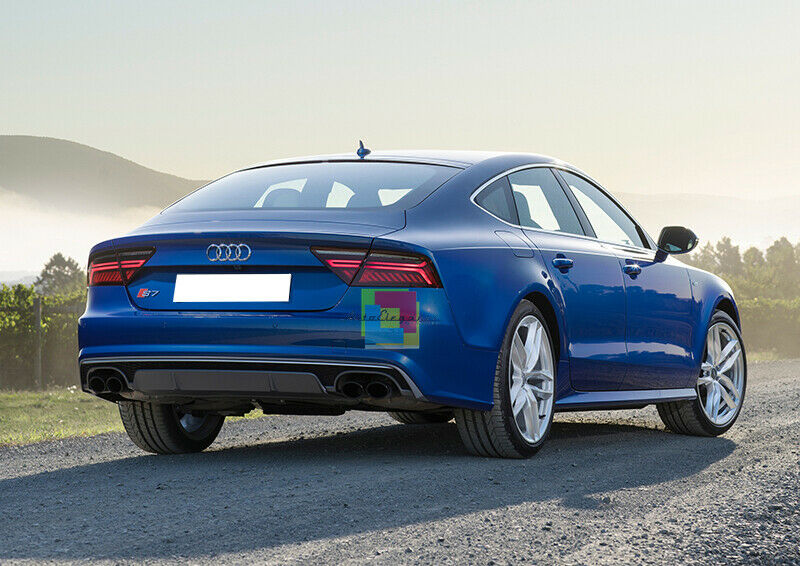 AUDI A7 4G C7 2015-2018 FACELIFT DIFFUSORE POSTERIORE S7 SOTTO PARAURTI SLINE AUTOELEGANCERICAMBI