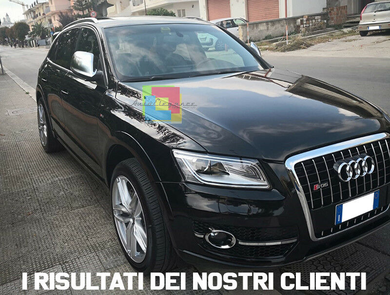 COPERTURE SATINATE SPECCHI - CALOTTE SPECCHIETTI SLINE PER AUDI Q5 8R 2008-2015 AUTOELEGANCERICAMBI