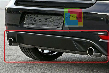 UNDER BUMPER SPOILER VW GOLF 6 VI 2008-2012 REAR DIFFUSER GTI ABS .-