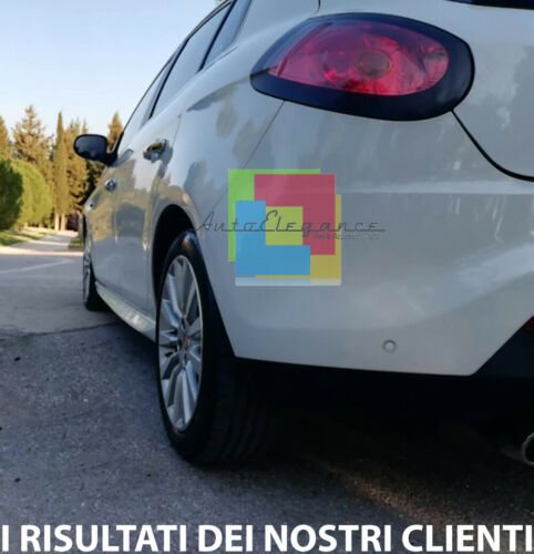 SIDE SKIRTS FIAT BRAVO II SPOILER UNDER DOOR SPORT LOOK IN ABS ..- 