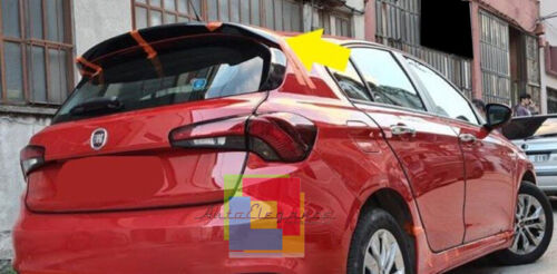 ALETTONE TETTO PER FIAT TIPO HATCHBACK SPOILER POSTERIORE SPORTIVO ..- AUTOELEGANCERICAMBI