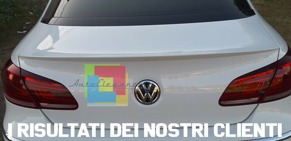 SPOILER POSTERIORE VW PASSAT CC 2012+ FACELIFT SUL COFANO LOOK SPORTIVO