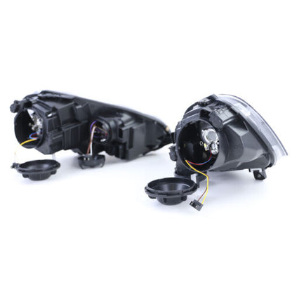 Set of black headlights sport version for VW Golf 5 + Jetta 3