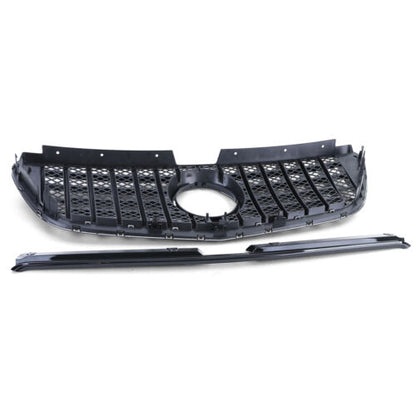 Gloss black sports radiator grille suitable for Mercedes Vito W447 14-19 