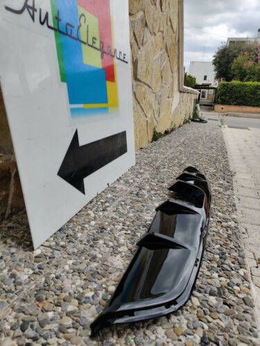 SMART FORTWO 451 2012-2015 REAR DIFFUSER SPOILER GLOSS BLACK .-.