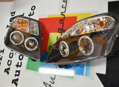 ANGEL EYES HEADLIGHTS FOR CITROEN C2 2003 ONWARDS LED SPORT HEADLIGHTS