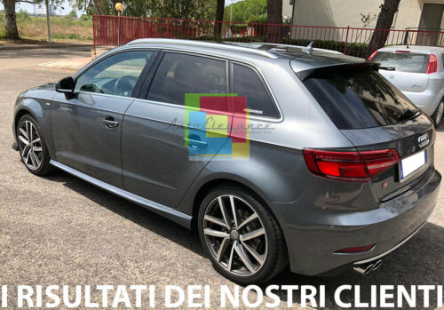 SIDE SKIRTS AUDI A3 8V SPORTBACK 2017+ LIFT DOOR SPOILER S3 S-LINE