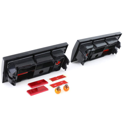 Coppia fanali posteriori nero fumè per VW Bus Box Transporter T3 79-92 AUTOELEGANCERICAMBI