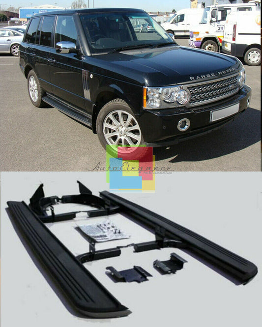 PEDANE LATERALI RANGE ROVER VOGUE L322 2002-2012 SOTTOPORTA TOP QUALITA'