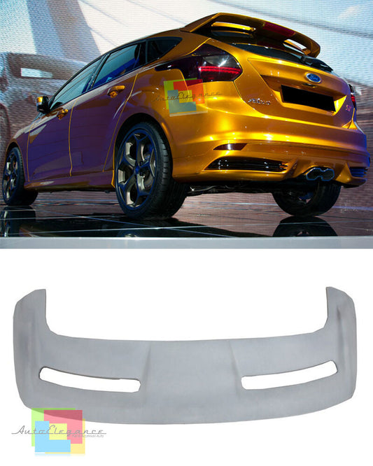 REAR ROOF SPOILER FORD FOCUS MK3 5 DOOR 2011-2016 ST LOOK -