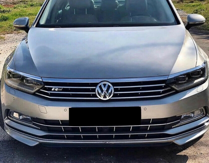 VW PASSAT B8 2014-2018 FRONT BUMPER ABS SPORT RLINE LOOK