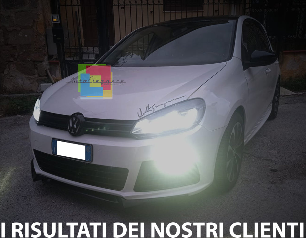 VW GOLF 6 RLINE UNDER FRONT BUMPER ABS GLOSS BLACK SPLITTER BLADE
