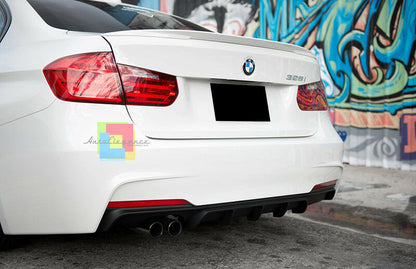 DIFFUSORE DOPPIA USCITA SOTTO PARAURTI LOOK M-PERFORMANCE PER BMW F30 2011