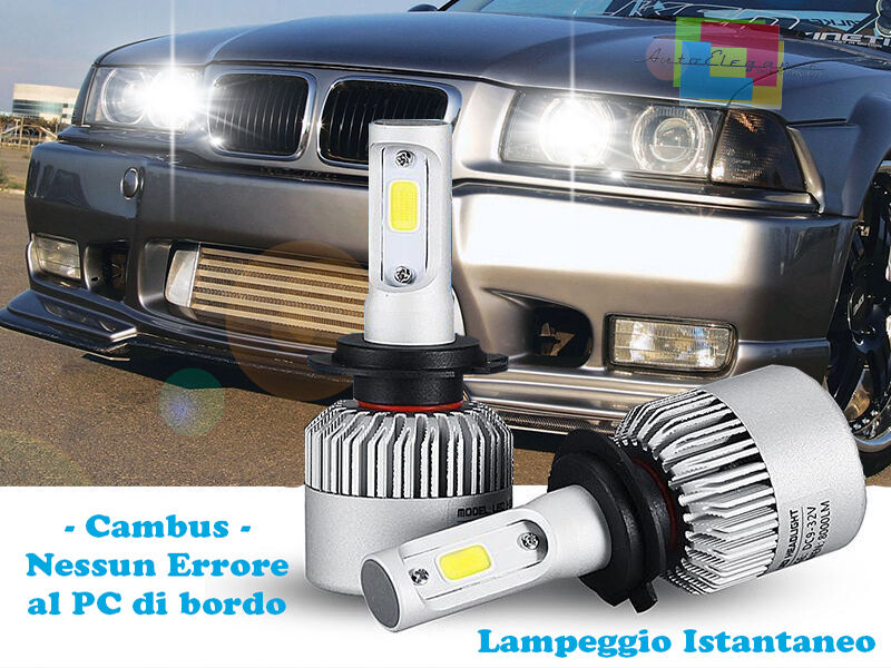 LAMPADE ABBAGLIANTI LED BMW SERIE 3 E36 TOURING 95-99 ISTANTANEO CREE