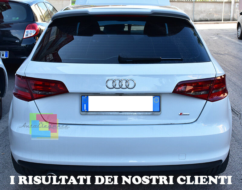 RS3 LOOK - AUDI A3 8V SPORTBACK 2012+ SPOILER POSTERIORE SUL TETTO