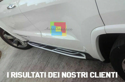 COPPIA PEDANE LATERALI JEEP GRAND CHEROKEE 2010-2017 SOTTOPORTA ANTI SCIVOLO -1 AUTOELEGANCERICAMBI