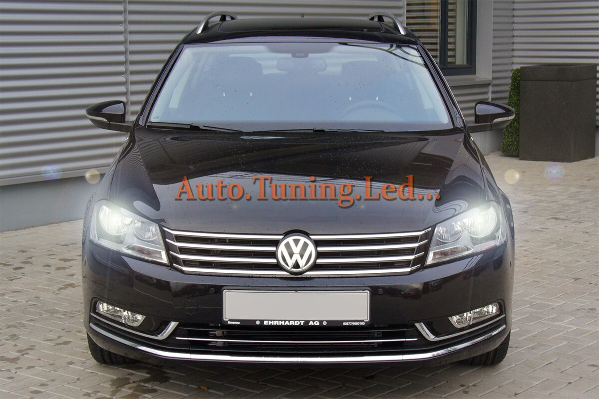 VW PASSAT B7 2005+ COPPIA LAMPADE H7 BLUE XENON BIANCO ANABBAGLIANTE 55W 12V