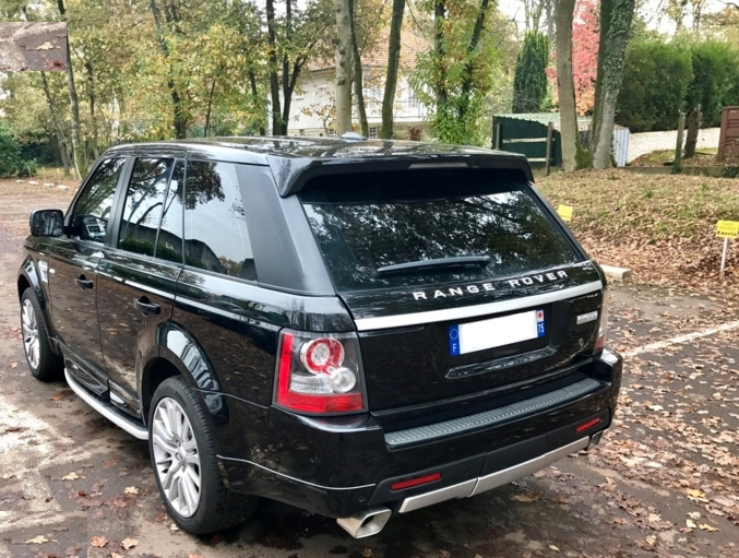 Rear Bumper Protector Kit Running Board and Tailgate Suitable for Range ROVER Sport L320 (2005-2011) Chrome Autobiography Look