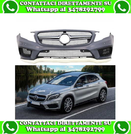 FRONT BUMPER MERCEDES GLA Class X156 (2014-2016) GLA 45 DESIGN