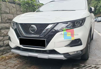 FRONT + REAR BUMPER SPOILER FOR NISSAN QASHQAI J11 2016+ LIFT