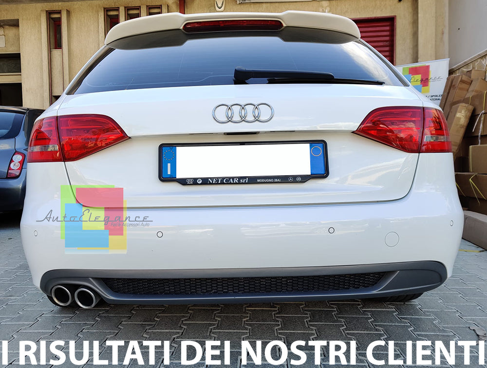 AUDI A4 B8 AVANT BERLINA 2007-2011 DIFFUSORE POSTERIORE SLINE GRIGIO PLATINO AUTOELEGANCERICAMBI