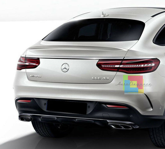 SPOILER POSTERIORE SUL COFANO AMG BIANCO LUCIDO ABS - MERCEDES GLE C292 COUPE