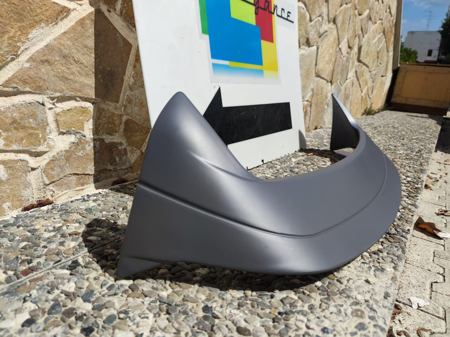 ALETTONE PER VW GOLF 8 VIII 2019+ SPOILER TETTO POSTERIORE LOOK RLINE ABS AUTOELEGANCERICAMBI