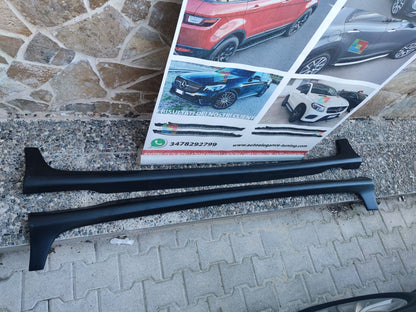 SIDE SKIRTS FOR OPEL ASTRA H 5 DOORS UNDER DOOR SPOILER ABS OPC 0104