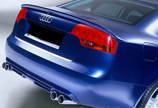 DIFFUSORE S4 AUDI A4 B7 2004-2007 BERLINA POSTERIORE SOTTO PARAURTI 4 SCARICHI