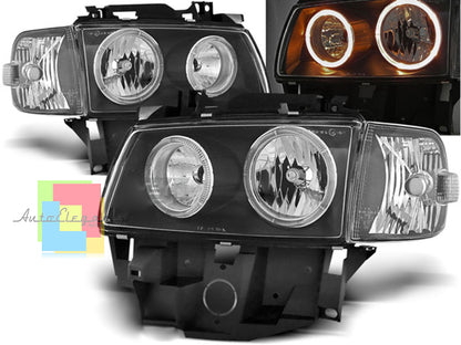 VW TRANSPOSTER MULTIVAN T4 1996-2003 ANGEL EYES HEADLIGHTS