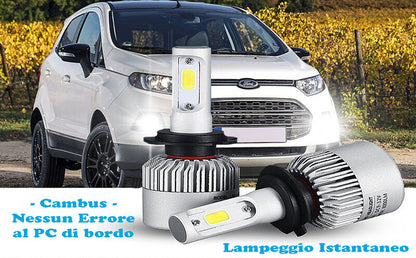 LAMPADE FENDINEBBIA A LED CREE FORD ECOSPORT CAMBUS 6000K BIANCO GHIACCIO