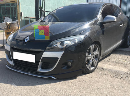 RENAULT MEGANE 3 MK3 SPORTS RS FRONT BUMPER SPOILER IN ABS
