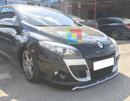 RENAULT MEGANE 3 MK3 SPORTS RS FRONT BUMPER SPOILER IN ABS