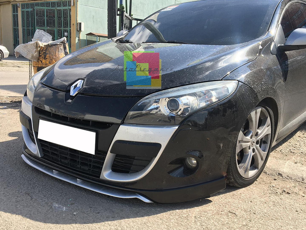 RENAULT MEGANE 3 MK3 SPORTS RS FRONT BUMPER SPOILER IN ABS