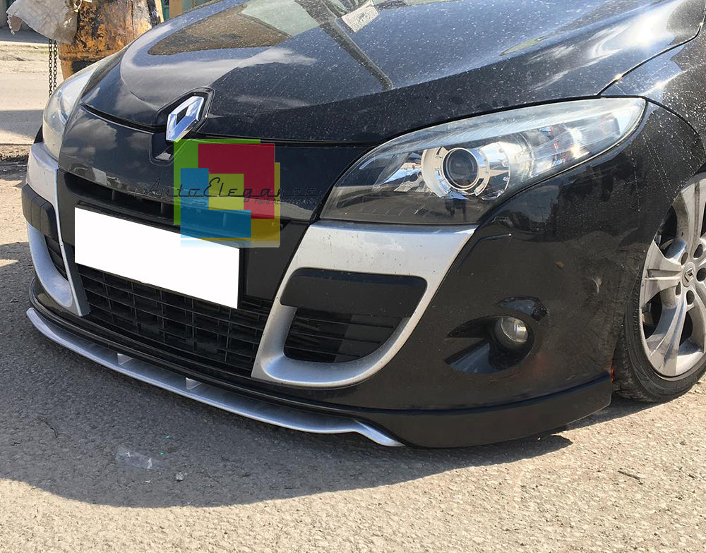 RENAULT MEGANE 3 MK3 SPORTS RS FRONT BUMPER SPOILER IN ABS
