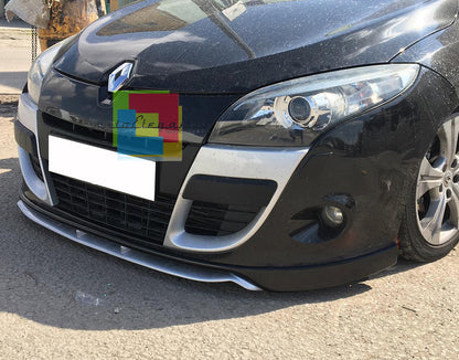 RENAULT MEGANE 3 MK3 SPORTS RS FRONT BUMPER SPOILER IN ABS