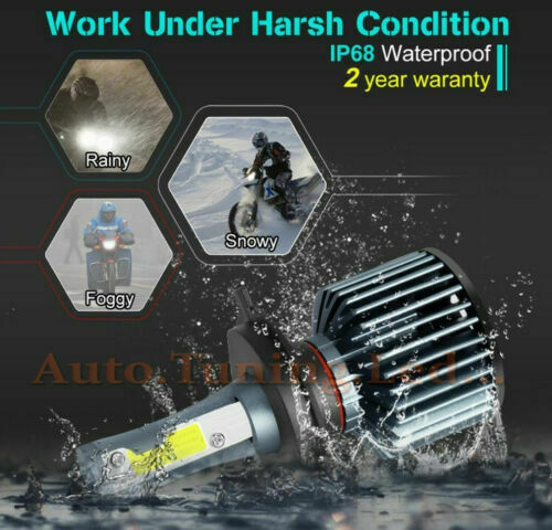 HARLEY DAVIDSON LAMPADA LED H4 6000K CANBUS 9000LM ANABBAGLIANTI ABBAGLIANTI