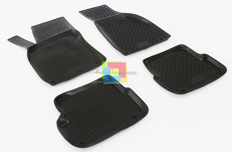 AUDI A6 4F C6 2004-2012 SET TAPPETINI AUTO IN GOMMA - TAPPETI TOP QUALITA -.- AUTOELEGANCERICAMBI