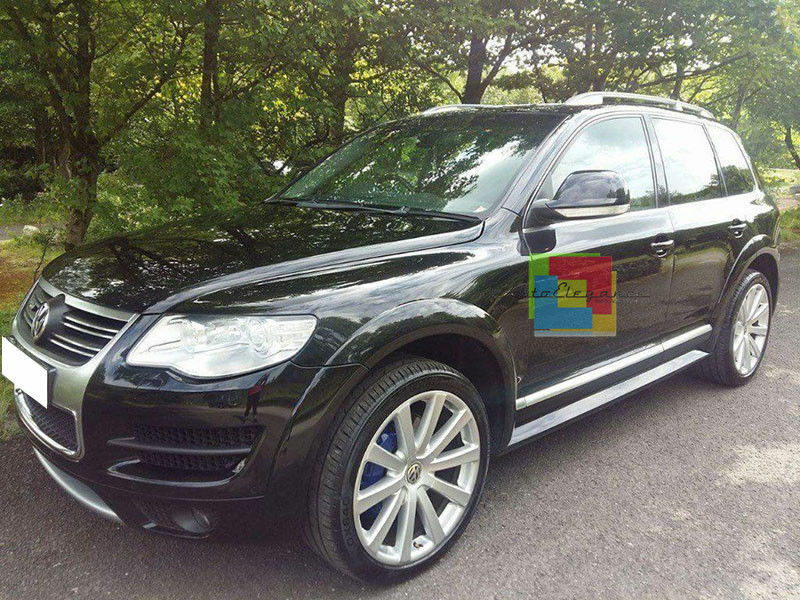 VW TOUAREG 2002-2010 FENDER EXTENSIONS SIDE WHEEL ARCHES SET TUNING LOOK