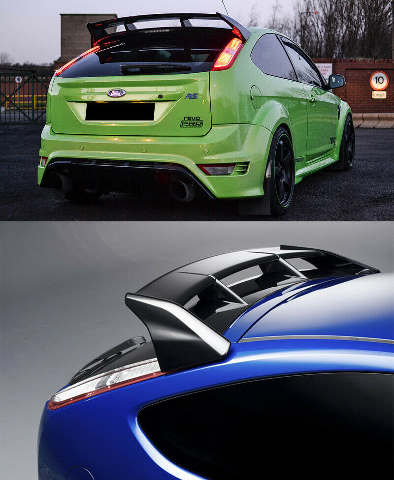 ALETTONE FORD FOCUS MK2 II 2004-2010 SPOILER POSTERIORE SUL TETTO LOOK RS AUTOELEGANCERICAMBI