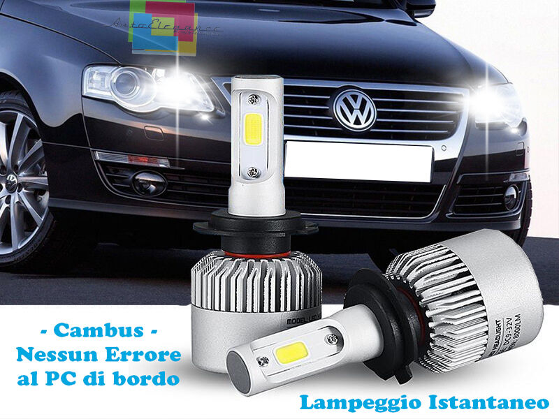 LAMPADE ABBAGLIANTI LED VW PASSAT B6 2005-2010 ISTANTANEO CREE