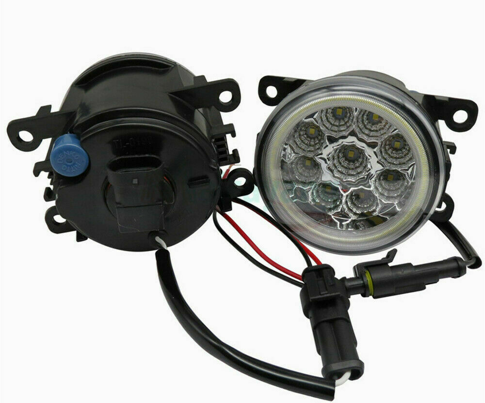 Dacia Duster Logan Sandero COPPIA FENDINEBBIA DIURNE ANGEL EYES FULL LED AUTOELEGANCERICAMBI