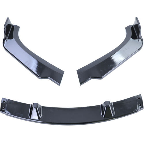 Gloss Black Front Bumper Lip Spoiler Fit For BMW 3 Series E90 E91 08-13