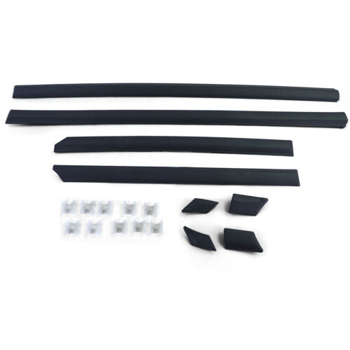 Decorative Strips, Door Strips, Bumper Strips, 8pcs + Clips for VW Golf 3 91-97 4 Doors