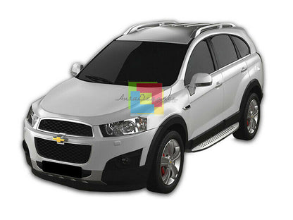 PEDANE LATERALI SOTTOPORTA SPORTIVI PER CHEVROLET CAPTIVA 2012 IN POI .-.