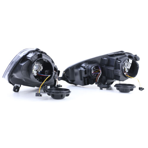 Set of black headlights sport version for VW Golf 5 + Jetta 3