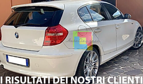 BMW SERIE 1 E87 E81 SPOILER POSTERIORE ALETTONE SUL TETTO LOOK M / M SPORT .. AUTOELEGANCERICAMBI