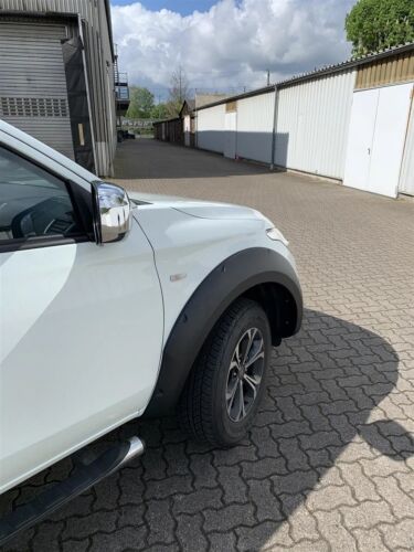 PARAFANGHI ALLARGATI PER MITSUBISHI L200 TRITON LOOK SPORTIVO ABS OPACO GREZZO
