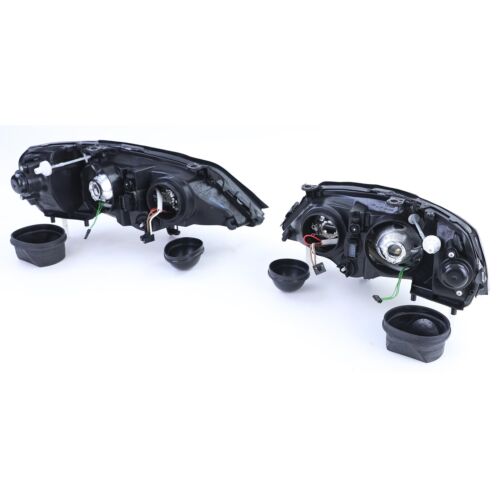 Xenon Headlights D2S H7 Black Right Left for Opel Astra G 97-04